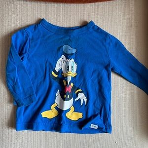 Donald Duck blue Disney shirt 6-12